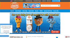 Desktop Screenshot of giantmicrobes.com