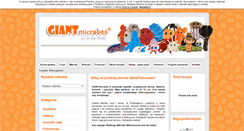 Desktop Screenshot of giantmicrobes.pl